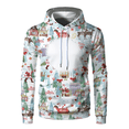 thumbnail image 1 of Sudaderas con capucha Tie Dye para Navidad, sudadera de gran tamaño, jersey en blanco de sublimación, ropa de Navidad de manga larga para imprimir Logotipo de foto, 1 of 5