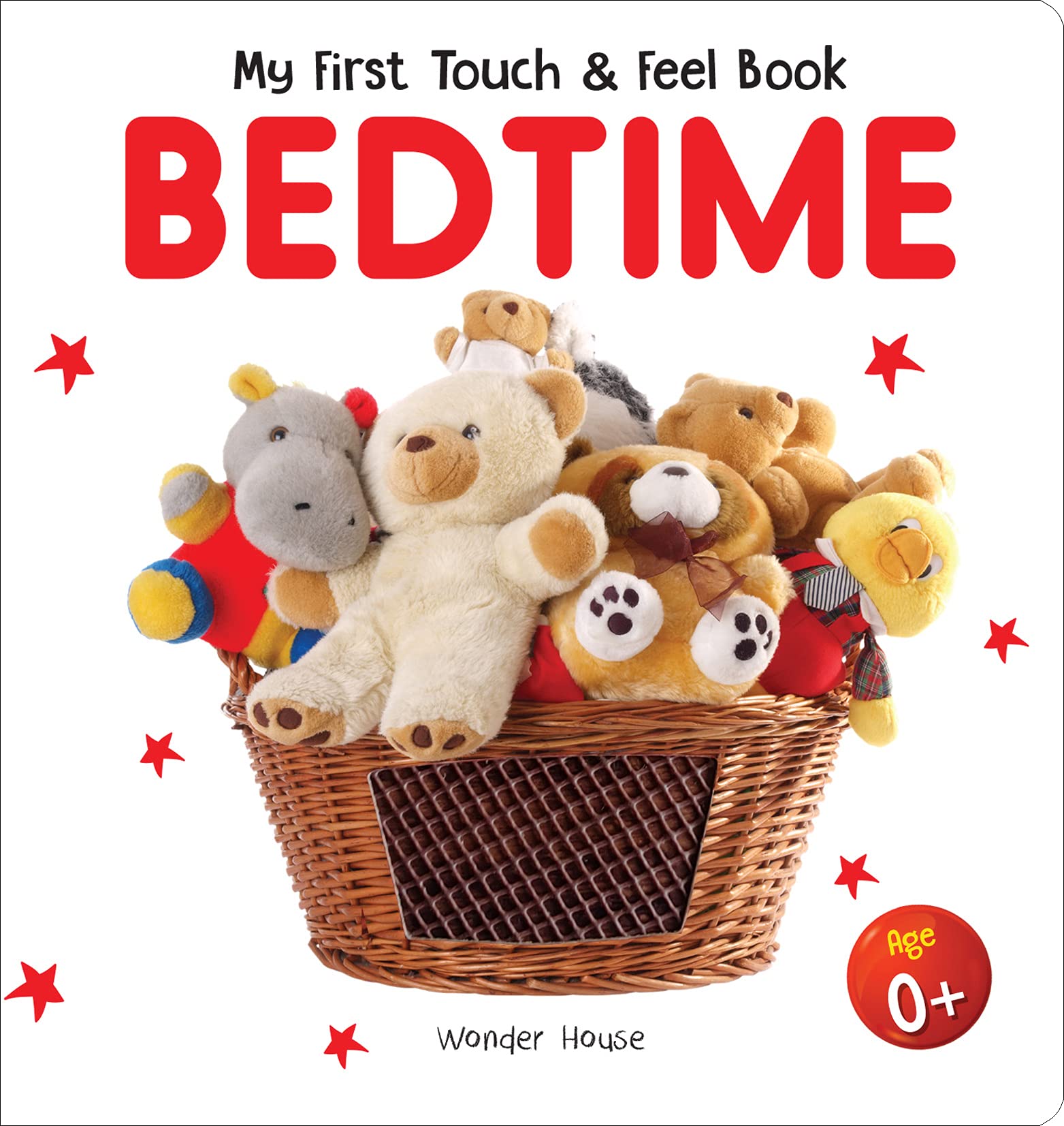 My First Book of Touch and Feel - Bedtime: Touch and Feel Board Book for Children, (Board Book)