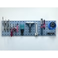 thumbnail image 5 of Triton Products® LOCBOARD LBS31T-SLV Pegboard Strip,Silver,Square,9"H, 5 of 5