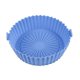 thumbnail image 1 of Olla de silicona para freidora de aire reutilizable de 6.5 pulgadas, cesta para hornear antiadherente resistente al calor / azul / kaili Sencillez, 1 of 4