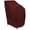 Burgundy, variant on Eevelle Meridian Patio Stackable Chairs Cover Marinex Marine Grade Fabric Durable 600D Polyester - Outdoor Lawn Furniture Chair Covers - Weather Protection - 45"H x 25.5"W x 33.5"D - Khaki