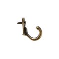 thumbnail image 3 of Kearding Gancho de una sola punta, tamaño pequeño, colgador de tela Retro montado en la pared para abrigos, sombreros, toallas, llaves Conjuntos de muebles de dormitorio cobre Kearding HA024407-01, 3 of 6