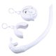 thumbnail image 1 of Tubo de esnórquel plegable de silicona con estuche de almacenamiento Esnórquel enrollable (Blanco) Tmvgtek Para Estrenar, 1 of 1