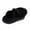 Black, variant on Women's on Fuzzy Slippers Knit Memory Foam with Arch Support Lined Chenille Anti- Sole Print Fuzzy Plush House Shoes for Women Indoor Outdoor Bride Gifts