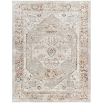 Boutique Rugs Armoni Traditional Area Rug - Cream, Beige, Mustard - 6'7" x 9'6"