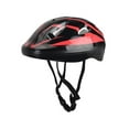 thumbnail image 3 of Luwecf Children Helmet Teenagers Skateboard Helmet Shockproof Lightweight Skate Black Red, 3 of 9
