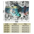 thumbnail image 2 of My Hero Academia Blanket, Anime Throw Blanket For Couch Sofa Bed, Soft Cozy Lightweight Warm Flannel Blanket, Home Decor, Anime Gifts For Boys Girls Kids Teens, 80"X60", 2 of 9