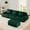 Green, variant on MAYEERTY 82" L-Shaped Modular Couch, Textured Flannelette, Movable Ottoman, Anti-Slip, No Assembly, Black