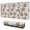 Baseballs and Flowers White Pattern, variant on Baseballs and Flowers White Pattern Extended Large Mouse Pad, Keyboard Mouse Pad with Non Slip Base & Stitched Edges, Thick Padded Gifts for Birthday Christmas Thanksgiving,31.5"x11.8"
