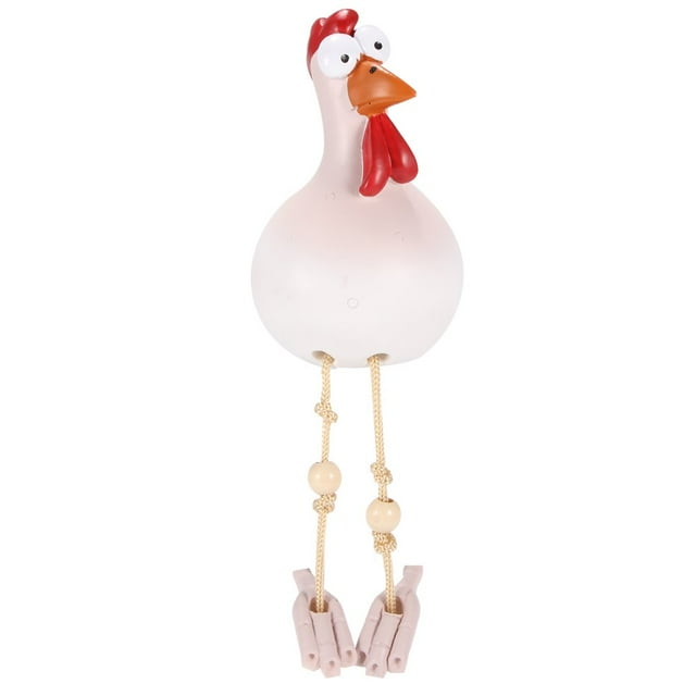 Rooster Garden Decoration Rooster Yard Figure Resin Chicken Garden Decoration Chicken Yard Statue Rooster Yard Ornament Animal Figure Waterproof Outdoor Decoration