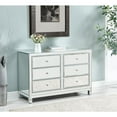 thumbnail image 6 of Elegant Decor Dresser 6 drawers 48in. W x 18in. Din. x 32in. H in antique silver paint, 6 of 13