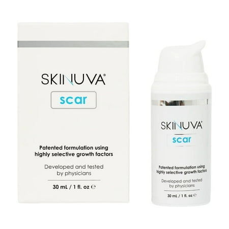 Skinuva® Next Generation Scar Cream - Advanced Scar Cream Formulated with Growth Factors (1 oz)