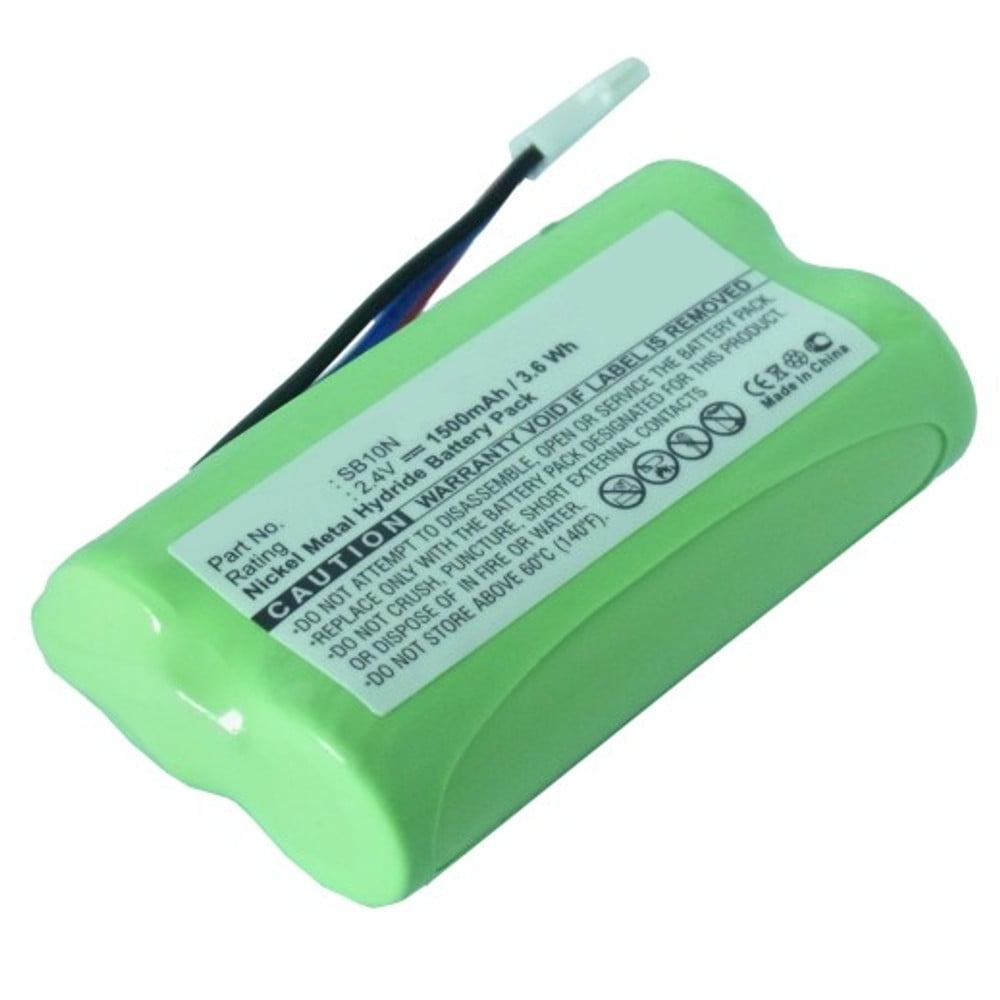 Ultra High Capacity Ni-MH, 2.4V, 700mAh Replacement for Denso DS-60M Battery Compatible with Denso BHT 8000 Barcode Scanner, Synergy Digital Barcode Scanner Battery 