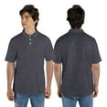 thumbnail image 4 of Black Camouflage Polo Shirt for Men Short Sleeve Outdoors Fishing Hunting, 4 of 5