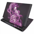 thumbnail image 2 of MightySkins Carbon Fiber Skin for Alienware m15 R2 (2019) - Pink Flames | Protective, Durable Textured Carbon Fiber Finish | Easy to Apply, Remove, and Change Styles | Made in The USA, 2 of 4