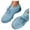 Light Blue, variant on Y-Sunset Running Shoes for Women Summer Plus Size Fashion Casual Mesh Breathable Sports Shoes Solid Color Lace up Non Sneakers Walking Shoes for Women,Blue,4.5
