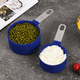 thumbnail image 5 of Tazas medidoras apilables con mango de acero inoxidable para medir ingredientes secos y líquidos, 5 of 6