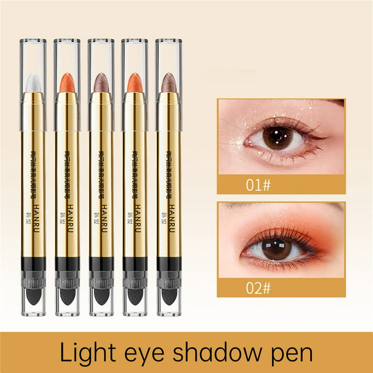 6Pcs 2 Tone Eye Shadow Stick Makeup Set Waterproof Cream Pencil