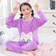 thumbnail image 1 of Nuevo Pijama Niños Franela 2023 Otoño Invierno Niña Niño Conjunto Pijama Bebé Ropa Animal Cartoon Coral Fleece Pijamas Niños xuanjing  unisex, 1 of 2