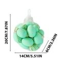 thumbnail image 4 of BSJJY 20Pcs Easter Eggs, Easter Props Desktop Egg Decor Unfinished Egg for Kids Plastic Eggs Easter Diy Blank Egg Blank Egg Decorations Easter Egg Decors Diy Painting Egg Graffiti Egg(Mint Green), 4 of 8