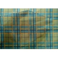thumbnail image 4 of oneOone Cotton Silk Fabric Madras Check Printed Craft Fabric BTY 42 Inch Wide, 4 of 4