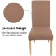thumbnail image 2 of Fundas elásticas para sillas de comedor, fundas protectoras para muebles de Spandex suave Parsons para comedor, cocina, hogar, Hotel Adepaton WMZL-285-3, 2 of 6