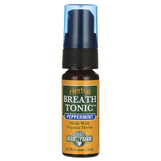Herb Pharm Herbal Breath Tonic - Peppermint | 0.47 fl oz Liquid