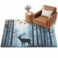 Small Area Rug 3x5ft, Forest Elk Non-Slip Entry Rugs for Kitchen, Deer ...