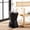 Black, variant on Safavieh Torre 17.3" Modern Concrete Indoor/Outdoor Accent Table in Dark Gray