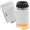 thumbnail image 2 of KAKOWELY magnifier Professional Portable 60X Magnifier Loupe with LED Lights for Coin Jewelry and Antique Inspection Mini Handheld Microscope for Adults1.57"X1.57"X0.79", 2 of 5