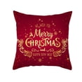 thumbnail image 1 of Teissuly Christmas Cotton Peach Skin Throw Case Cushion Cover Home Sofa Decor Teissuly WER202312022630, 1 of 1