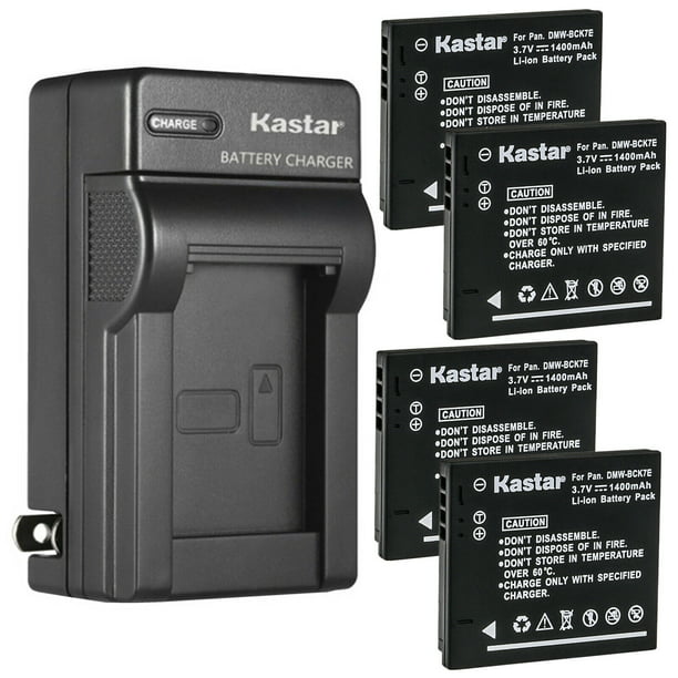 Vakantie studie ~ kant Kastar 4-Pack Battery and AC Wall Charger Replacement for Panasonic Lumix  DMC-FX80, Lumix DMC-FX90, Lumix DMC-S1, Lumix DMC-S2, Lumix DMC-S3, Lumix  DMC-S5, Lumix DMC-SZ02, Lumix DMC-SZ1 Camera - Walmart.com