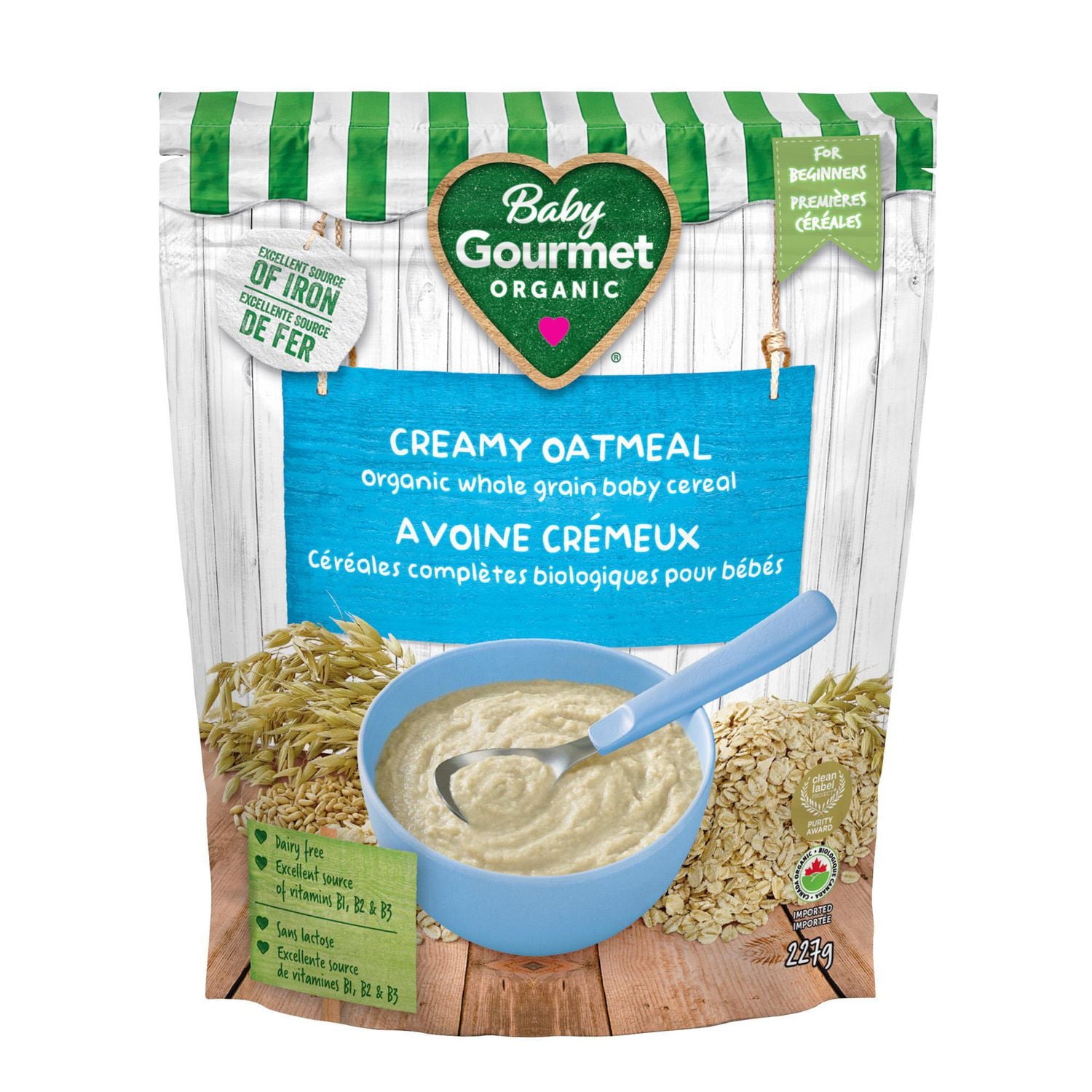 Gerber Baby Food Gerber, Organic Cereal For Baby, Single Grain