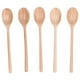thumbnail image 2 of Cucharas de Madera pequeñas Octpeak Cuchara de Largo de Madera Natural sin BPA 5 Piezas, 2 of 7