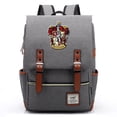 thumbnail image 1 of Magic Academy Teenage Student Schoolbag Unisex Casual Belt Buckle Classic Backpack, 1 of 6