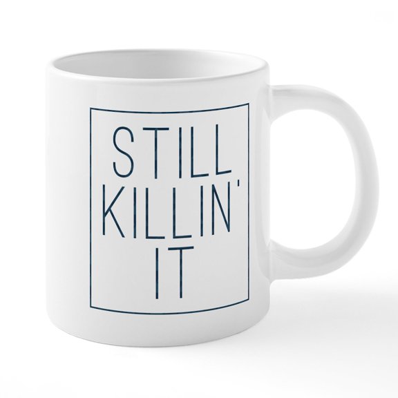CafePress - Still Killin' It Pattern - 20 Oz White Ceramic Mega Mug