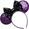 thumbnail image 2 of The Nightmare Before Christmas Inspired Ears, Jack Ears, Sally Inspired Ears, Mickey Ears, Halloween Disney Ears,Purple Minnie Ears, 2 of 2