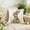 B, variant on Fasiaou Colorful Easter Rabbit Print Pillow Cases for Decorative Couch Cushions and Seasonal Home Living Room Updates,D