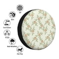 thumbnail image 4 of Fotbe Rose Funda de Llanta de Repuesto con Estampado, Engrosada, Ajuste Universal para Jeep, Remolque, RV, SUV, Camión-16 inch, 4 of 6