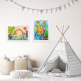 thumbnail image 4 of Yucurem 2 Pack Artwork Display Frame, 6.6" x 10.23" Front Opening Art Picture Frame Changeable, Holds 50-200 PCS for A4 Artwork, Crafts, Art Projects Storage, 4 of 10