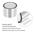 thumbnail image 4 of Unique Bargains Silver Tone Metalized Tape 2.4 Inch x 55 Yards Decor Tape for DIY, 4 of 4