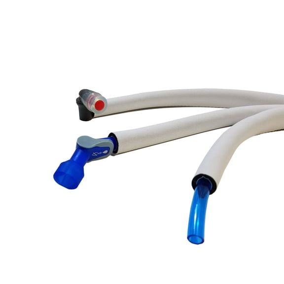Hydration Pack Insulated Drink Tube Hose Cover Sleeve - White