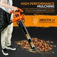 thumbnail image 5 of SuperHandy 220 MPH at 380 CFM 12 Amps 120 Volts Electric Leaf Blower & Vacuum, 3-in-1 Functionality, 5 of 7