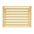 thumbnail image 5 of ToppiJoy 2–3P 3 Panels Air Conditioner Fence, AC Protection Pool Equipment Trash Can Fence Panels for Backyard Patio Garden (Yellow, 43.3*23.62*31.49in), 5 of 28