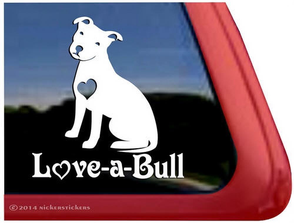 - Vinyl Decal Sticker / Color Choice S HIGH QUALITY Pit Bull PARENT 