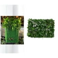 thumbnail image 3 of Panel de Plantas Artificiales de 40x60cm, Telón de Fondo de Boda DIY para B , E E Macarena Panel de pared de hierba, 3 of 8