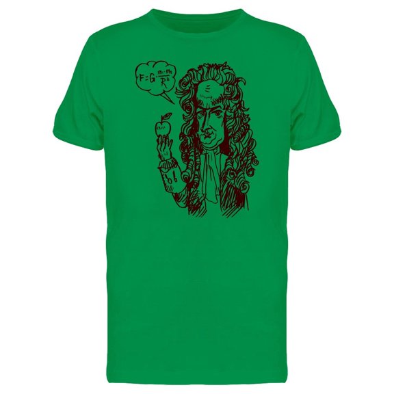 Scientist Physicist Isaac Newton Tee Men's -Image by Shutterstock