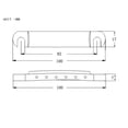 thumbnail image 5 of STARTIST 1 Ensemble 6 Cordes Pont de Guitare Électrique pour Queue-de-Pie, 5 of 5