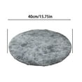 thumbnail image 2 of Round Rug Pink Fluffy Shag Carpet, Soft Plush Circle Area Rug for Girls Bedroom, Aesthetic Nursery & Dorm Decor, Cozy Non Slip Floor Rug for Living Room & Bedside,Carpet, 2 of 5