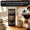 thumbnail image 6 of A&P Espresso Roast Dark Roast Ground Espresso Coffee, 12 oz, 1Pack, 100% Arabica with Rich, Aromatic Flavor, 6 of 10